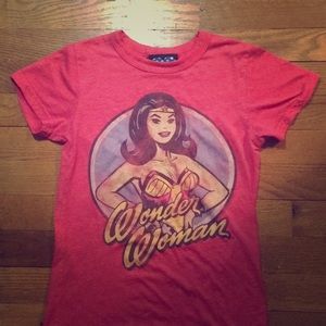 Vintage Pink Wonder Woman Shirt